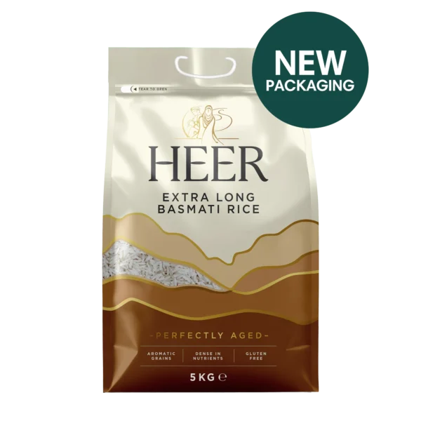 BASMATI RICE EXTRA LONG HEER 5 KG